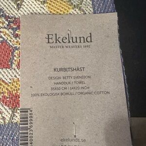 Ekelund hand towel - made in Sweden